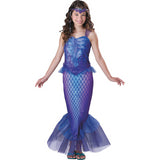 Enchanting Girl's Mermaid Costume for Halloween Dress Up Birthday Parties and Underwater Adventures