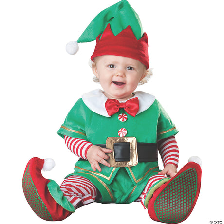 Adorable Elf Infant Costume for Christmas Parades Holiday Photoshoots and Festive Celebrations