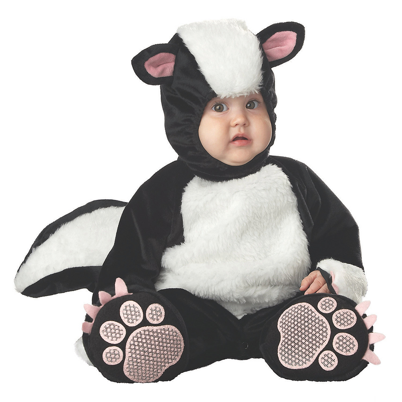 Unisex Skunk Costume