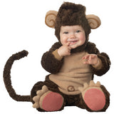 Adorable Infant Monkey Costume for Halloween Parties Dress Up Events and Baby Photo Shoots
