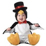 Adorable Infant Penguin Costume for Halloween Family Themes and Cute Photo Ops