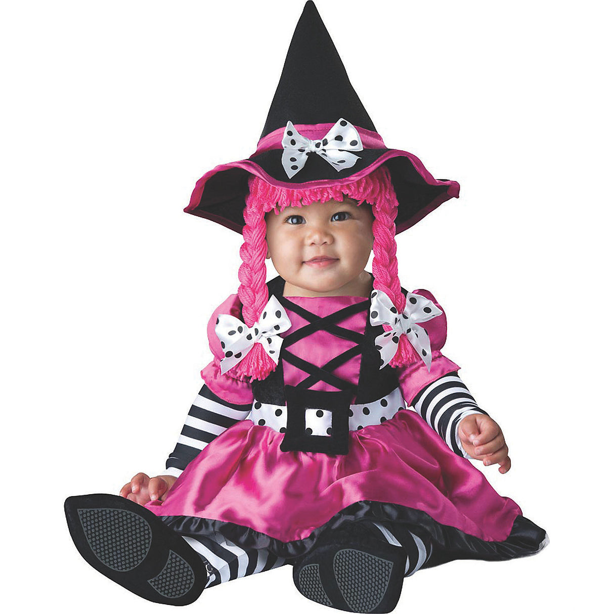 Adorable Wee Witch Costume for Infants Perfect for Halloween Celebrations and Costume Parties