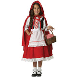Charming Girl's Little Red Riding Hood Costume for Halloween Trick or Treating and Themed Dress Up Events