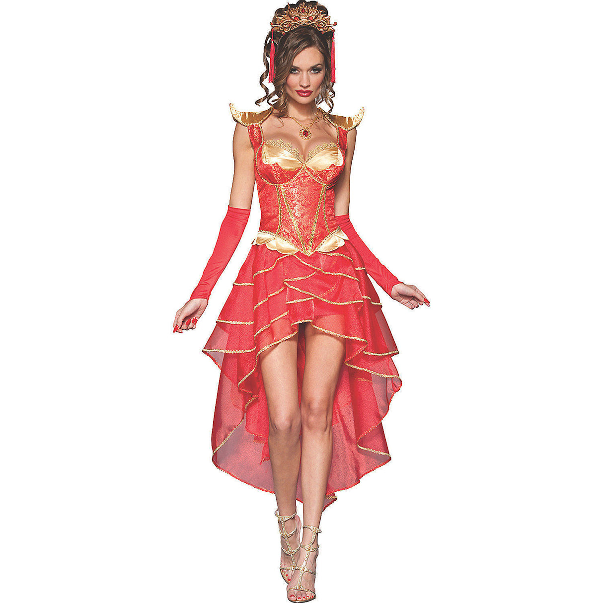 Stunning Women's Dragon Princess Costume for Halloween Parties Cosplay Events and Themed Celebrations