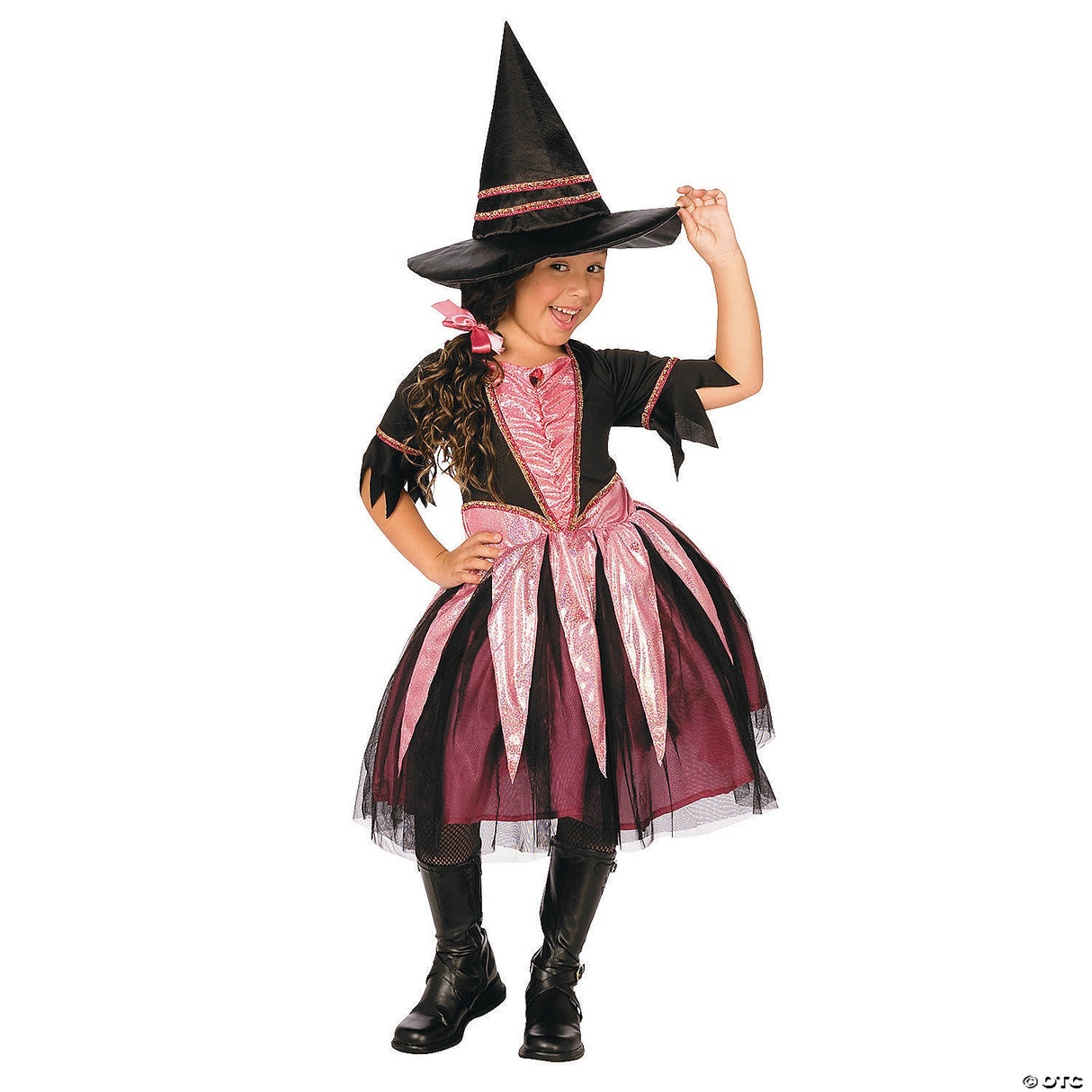 Sparkly Witch Costume for Girls for Halloween Parties and Creative Dress Up Fun