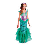 Magical Blue Seas Mermaid Child Costume for Halloween School Events and Creative Adventures