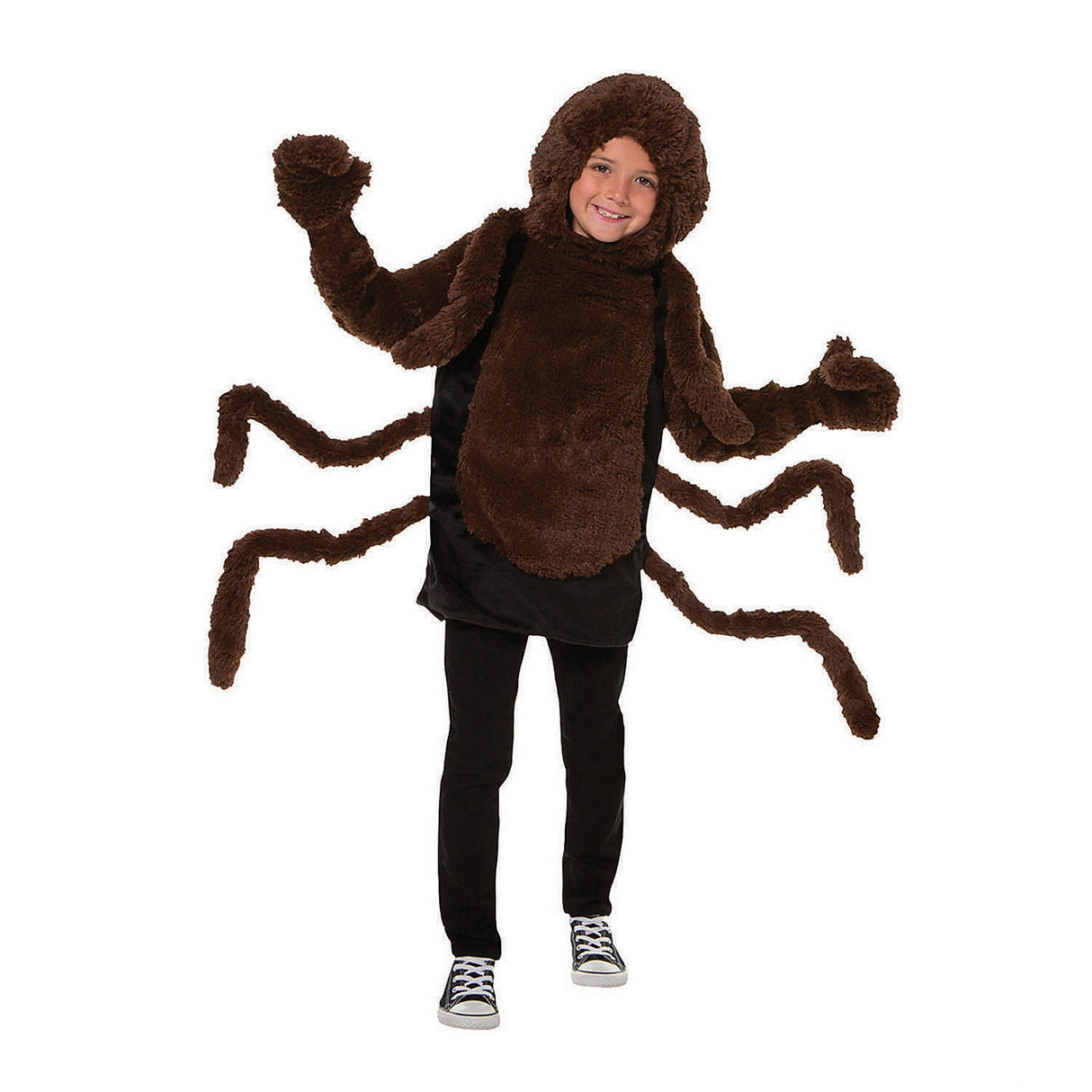 Creative Tarantula Child Costume for Halloween Trunk-or-Treat and Fun Outdoor Celebrations