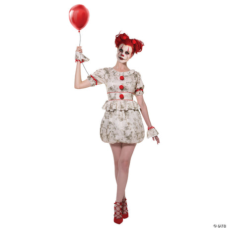 DANCING CLOWN WOMAN