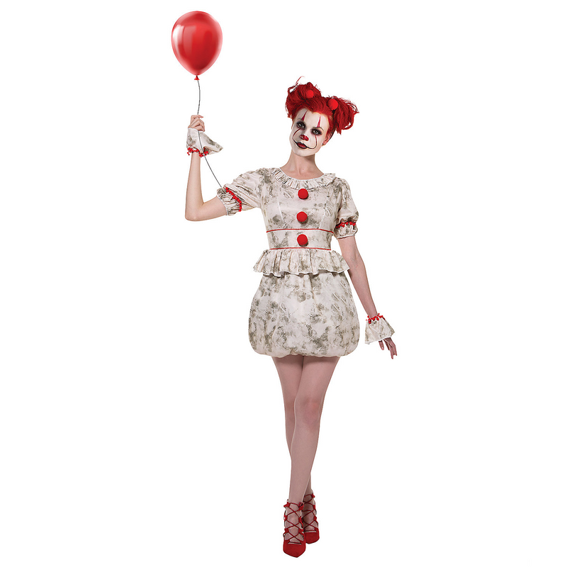 DANCING CLOWN WOMAN