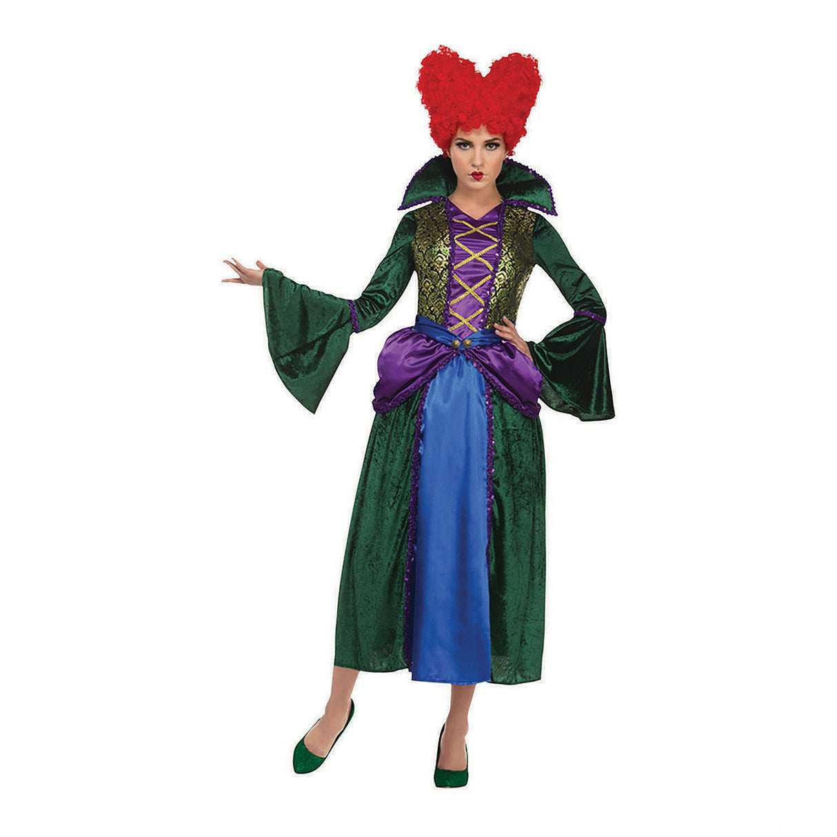 Enchanting Salem Sister Child Costume for Halloween Parties and Spooky Dress Ups