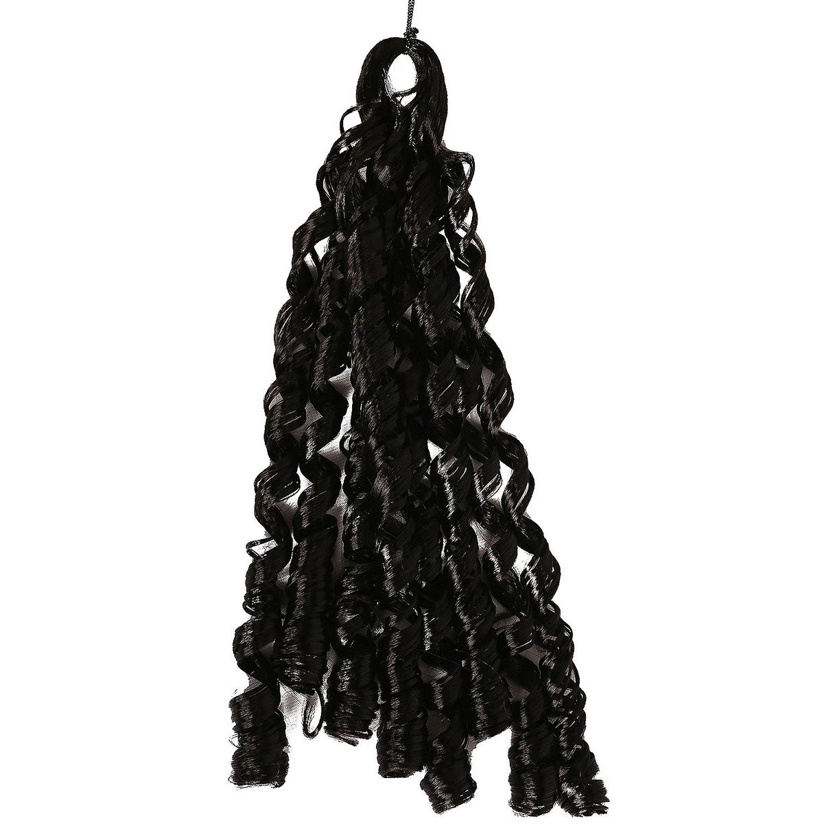 30-inch Curly Braid Hair Attachment for Colonial Costumes Parties and Cosplay Events