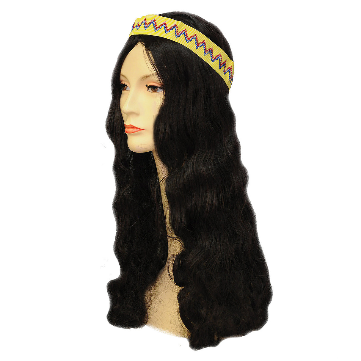 Hippie Band Wig Blonde for 1960s Costume Parties Halloween Events and Themed Celebrations