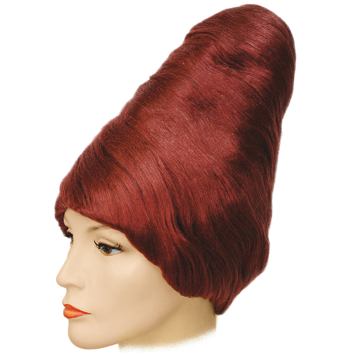 Beehive Tower Auburn Wig for Themed Parties Special Events and Costume Celebrations
