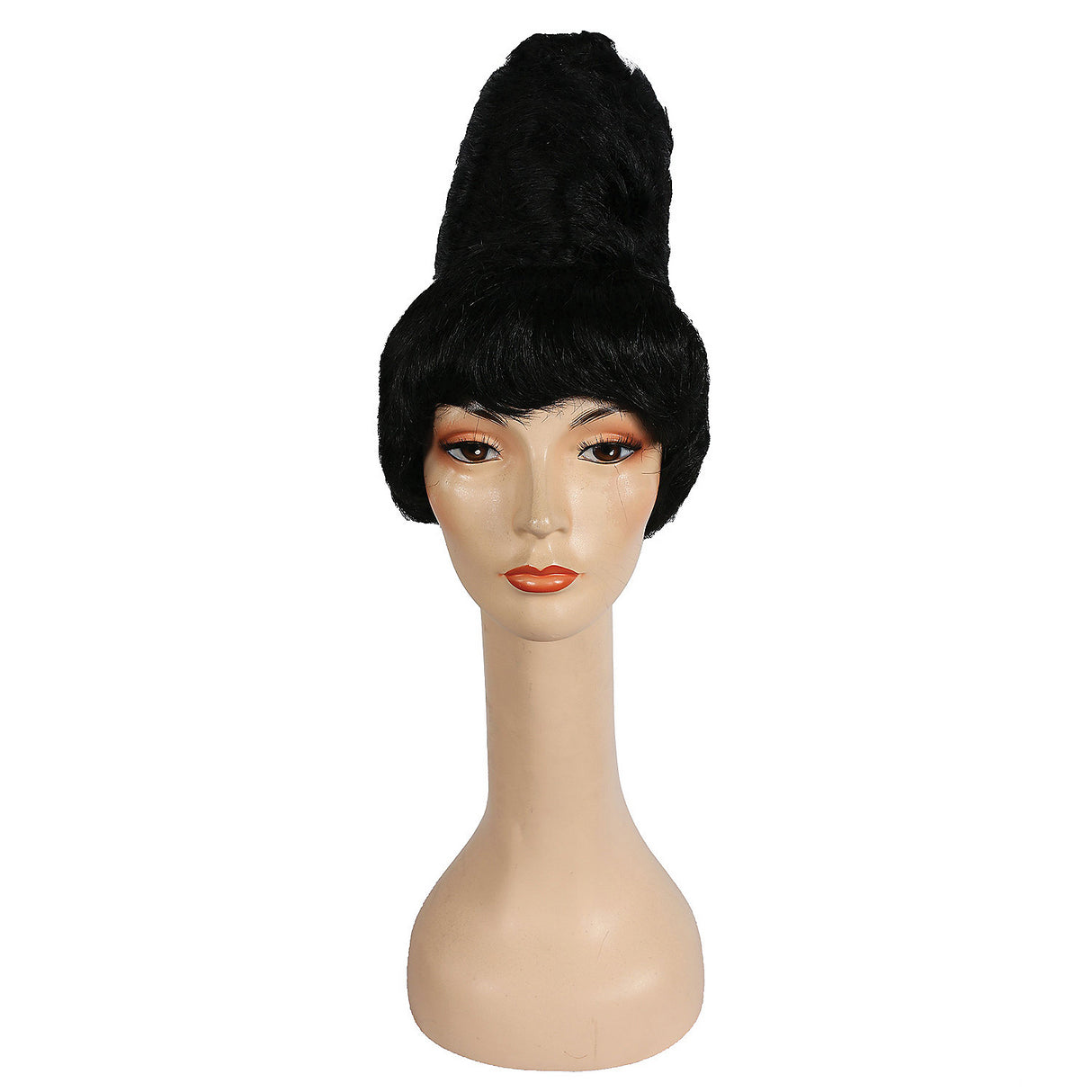 Stylish Beehive Better Barg Black Wig for Halloween Dress Up and Themed Parties