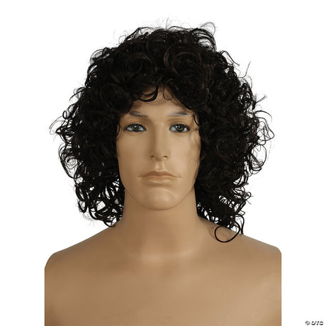 Regal Long Loose Curled Wig for Historical Costume Parties and Themed Events