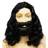 Authentic Biblical Wig and Beard Set for Themed Events and Religious Celebrations