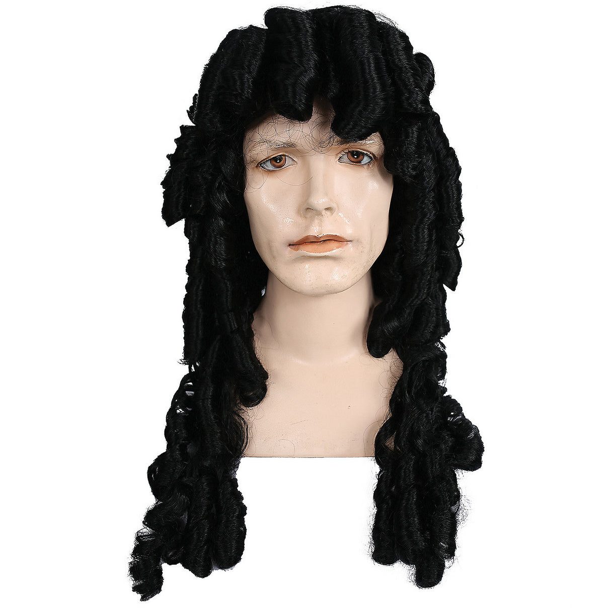 Stunning Alonge Deluxe White Wig for Costumes Halloween Parties and Cosplay Events