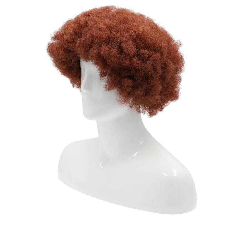 Curly Clown Kk Short Brown