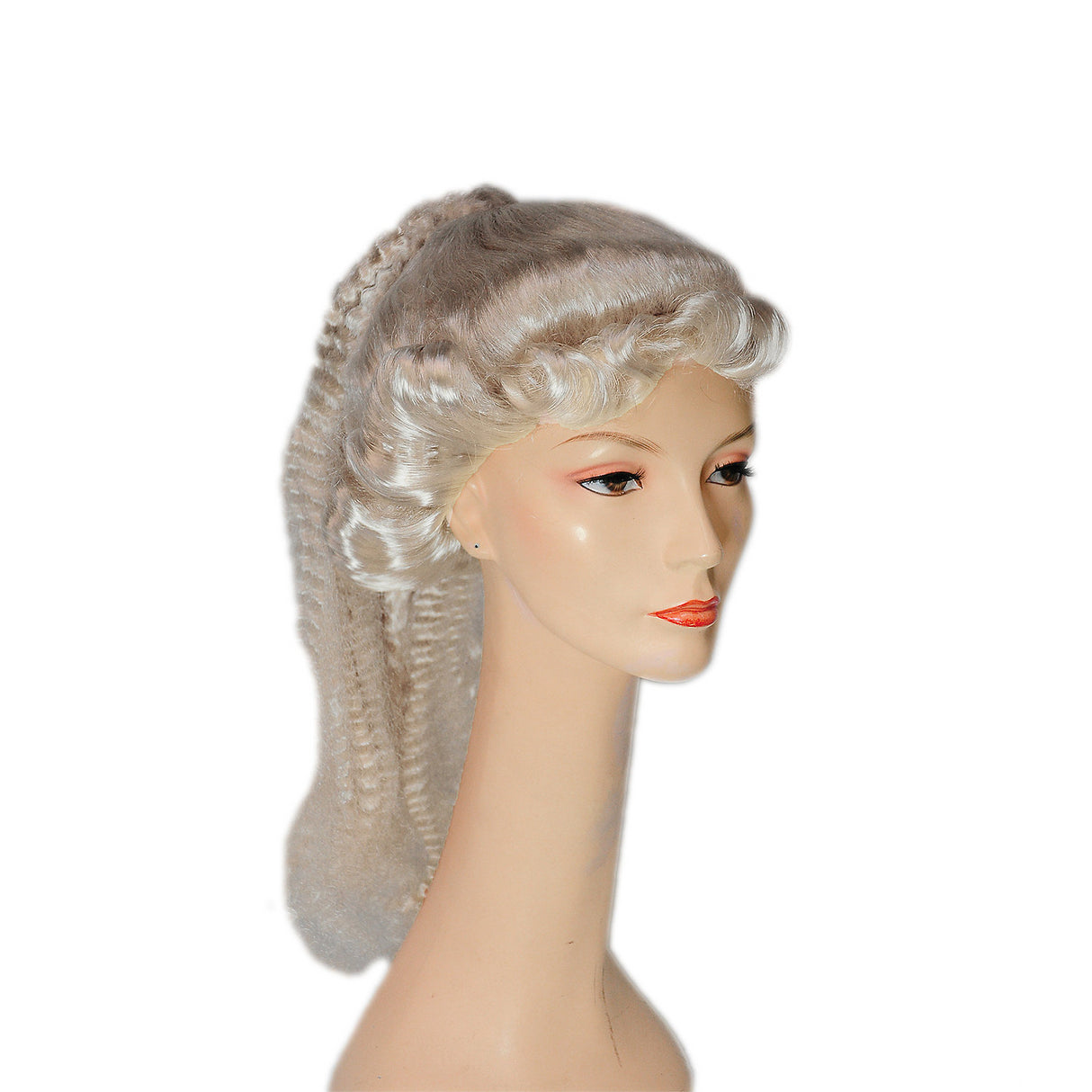 Blonde Head Wig for Princess Costumes Parties and Damsel in Distress Looks