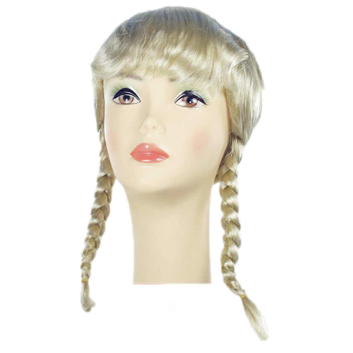 Dutch Girl Costume with Braids for Halloween Parties and Themed Dress Up Events