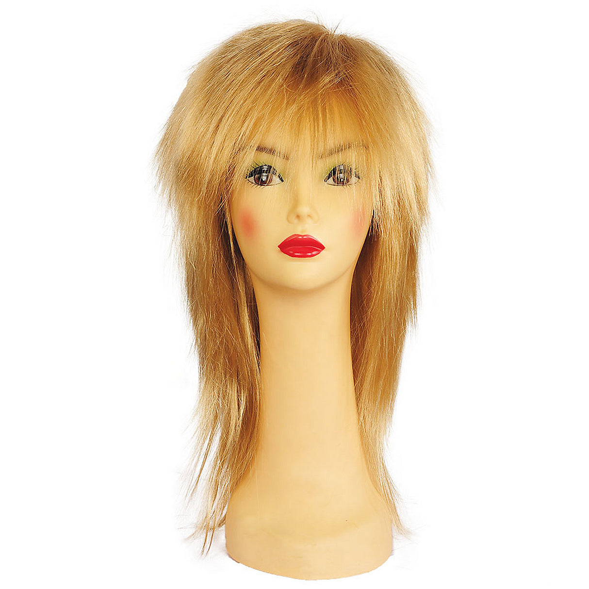 Long Punky Beautiful Blonde Wig for DIY Costumes and Creative Self-Expression