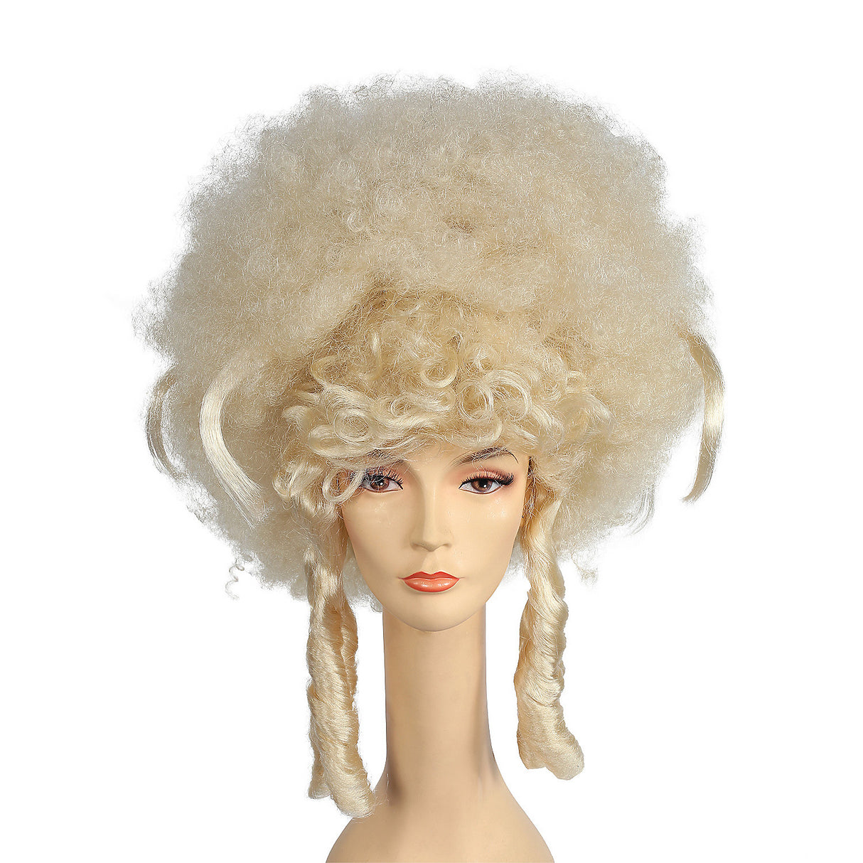 Whimsical Madame Fantasy Blonde Wig for Themed Parties Halloween and Historical Events
