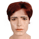 Stylish MENS WIG BARG LT GREY for Halloween Parties Costume Events and Creative Dressing