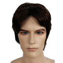 MENS WIG BARGAIN LT C BROWN 8