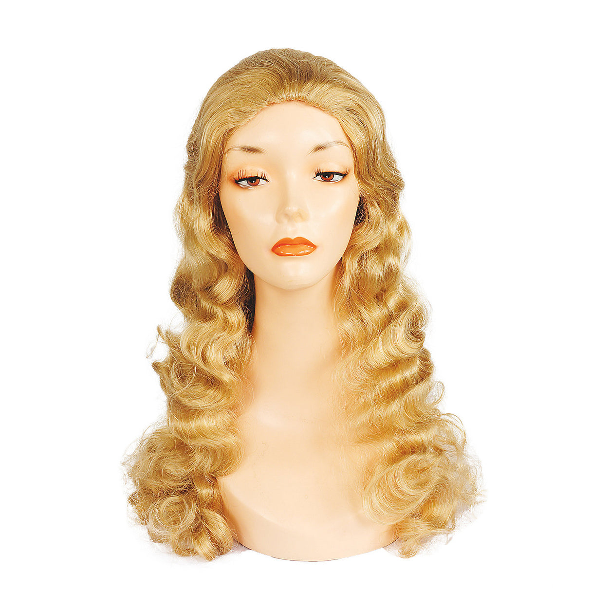 Transformative Showgirl 340 Wig Champagne Blonde for Halloween Parties and Creative Costumes