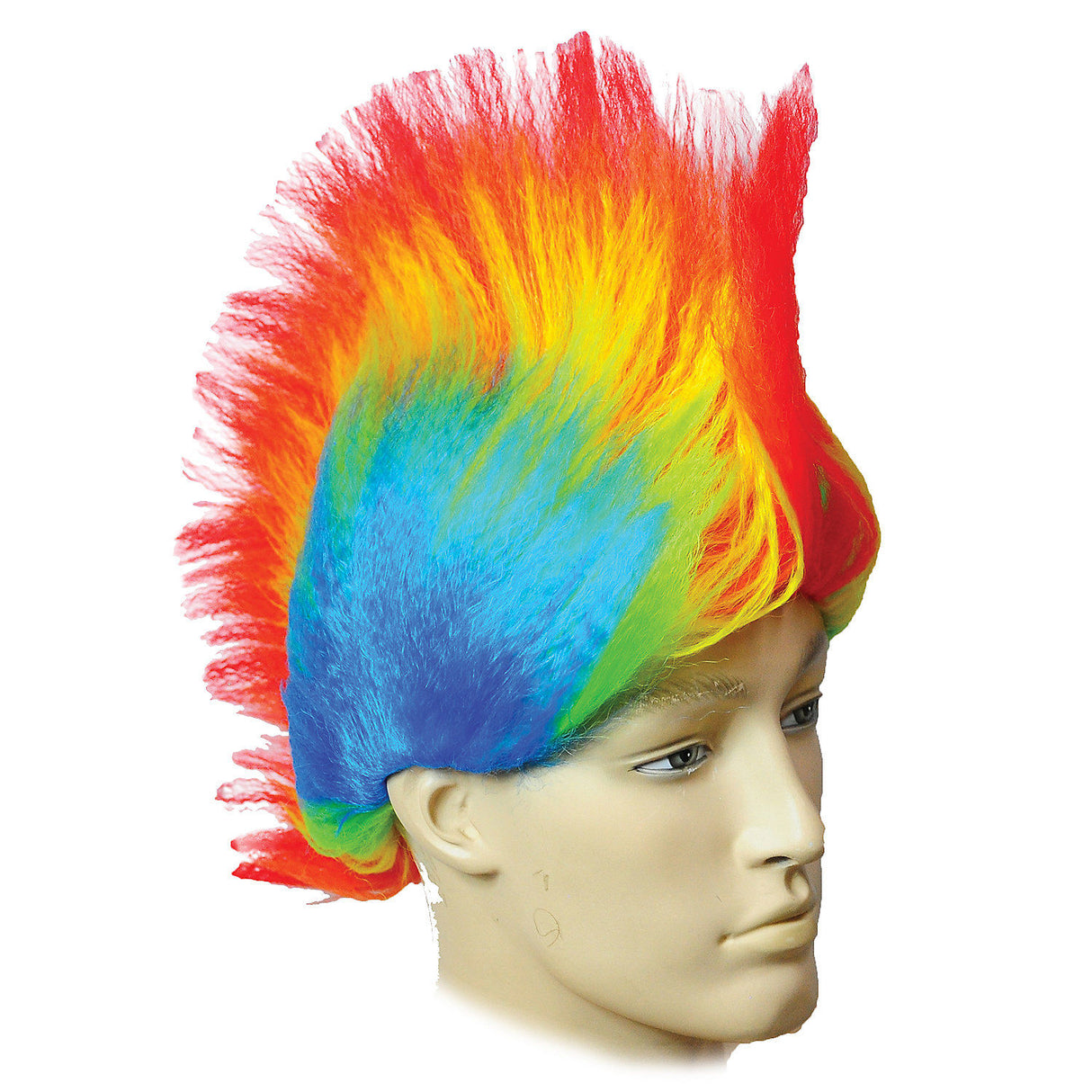 Awesome Rainbow Wig for Halloween Themed Parties and Fun Events