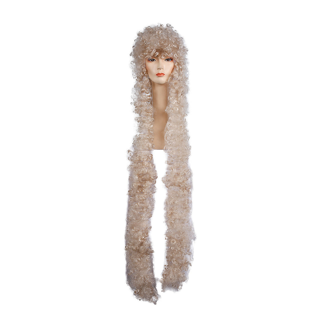 Godiva Bargain Curly Blonde Wig for Bollywood Theme Parties and Costume Events