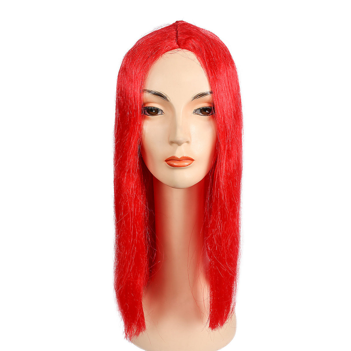 Stylish Mermaid Wig in Popular Red for Themed Parties Halloween Cosplay and Costume Events