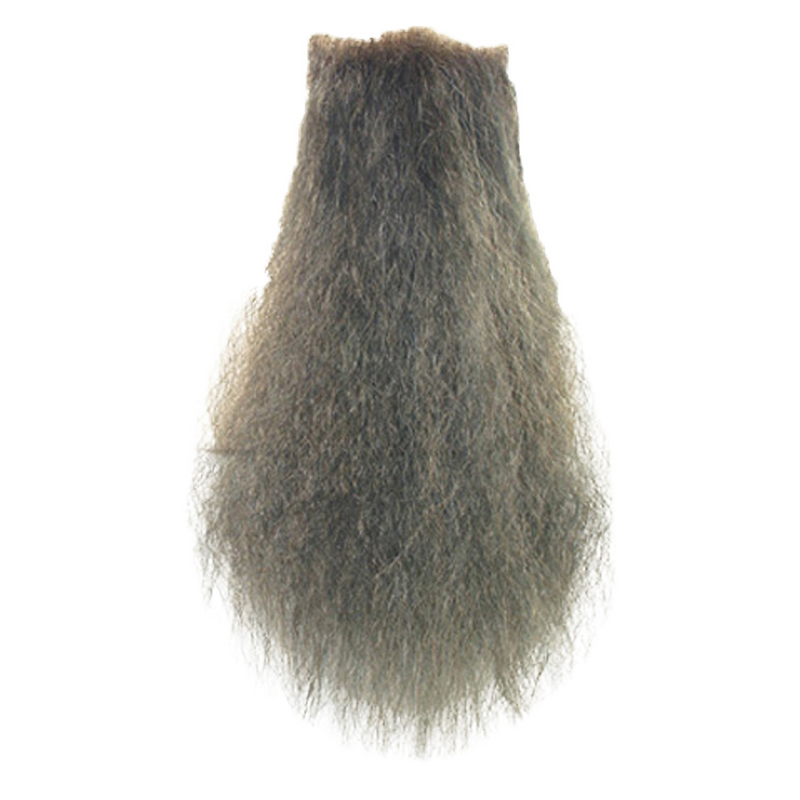 Realistic Goatee Point Human Hair Light Chestnut Brown for Costume Parties and Themed Events