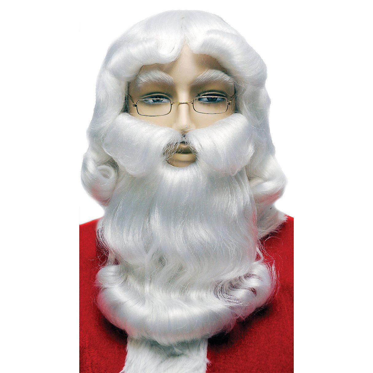 Santa Set Wig and Beard for Holiday Parties and Christmas Celebrations