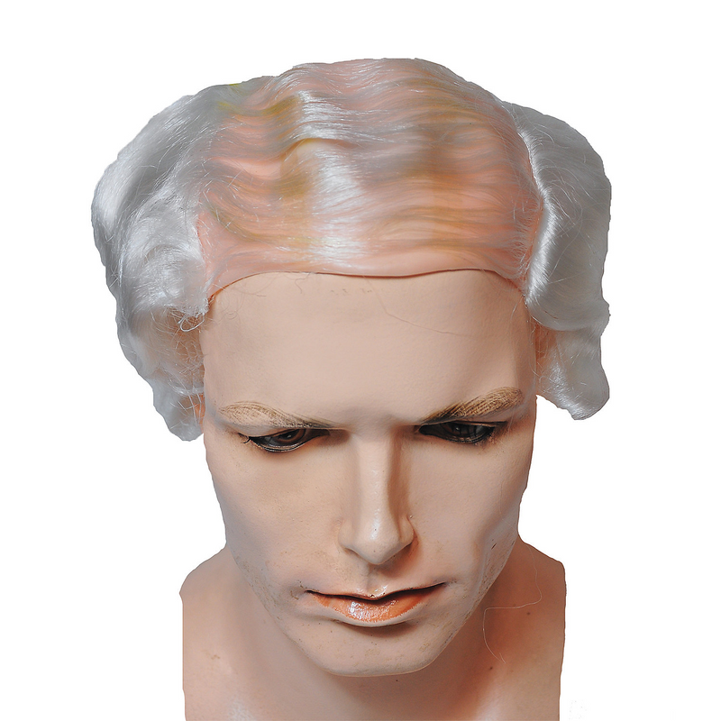 Humorous Bald Comb Over Wig for DIY Costumes Halloween and Themed Parties