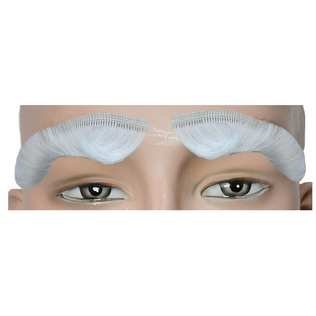 EYEBROW SANTA MACHINE MADE WHITE