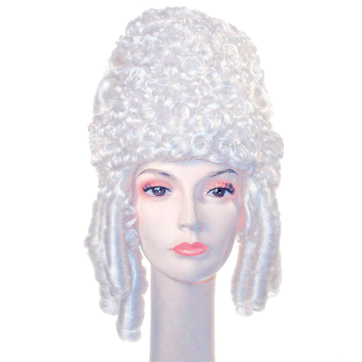 Elegant Marie Antoinette Deluxe White Wig for Historical Costume Parties and Themed Events