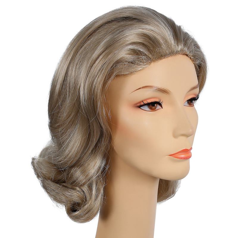 Classic Prom 1960s Pageboy C Blonde Wig for Retro Costume Events and Themed Parties