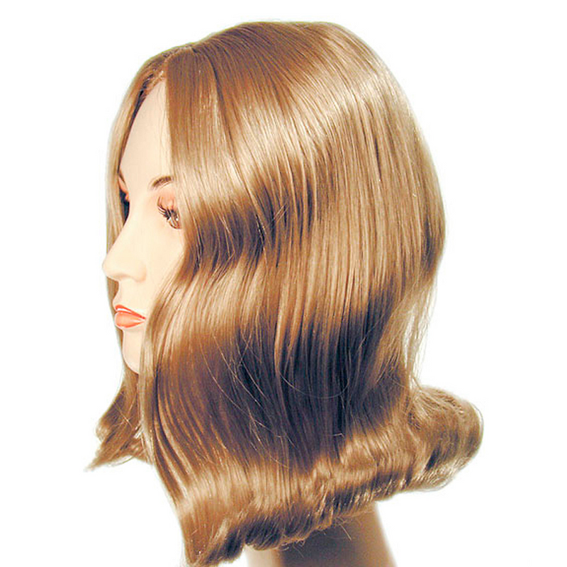 Classic Prom 1960s Pageboy Dark Auburn Wig for Vintage Costume Parties and Themed Events