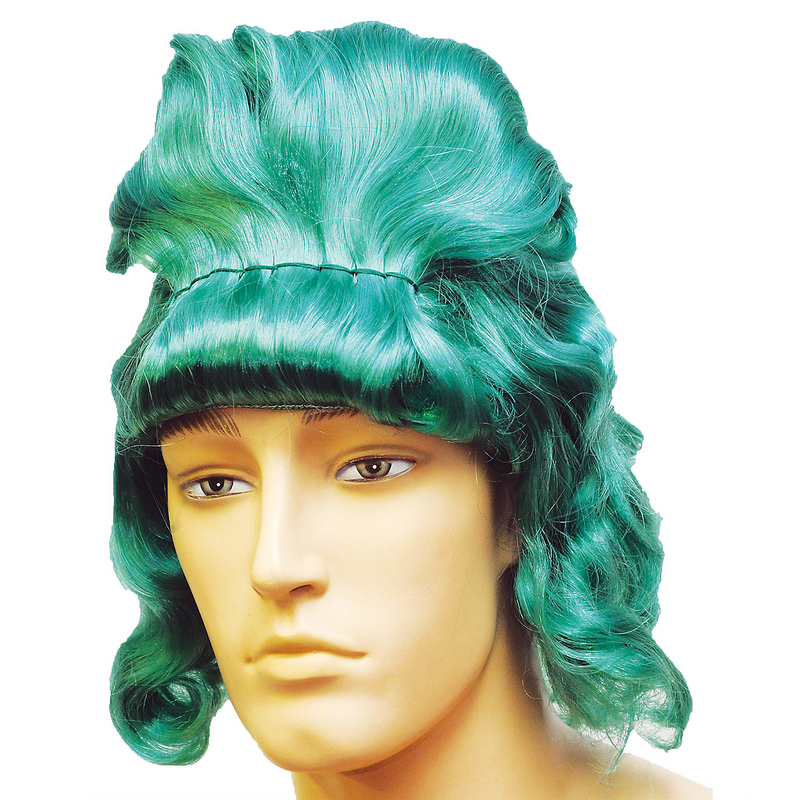 Authentic Schlumpa Dark Green Wig for Costume Parties and Themed Events
