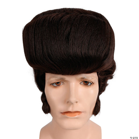 Authentic ELVI GIGANTIC BLACK Wig for Halloween Parties Rocker Costume and Themed Events