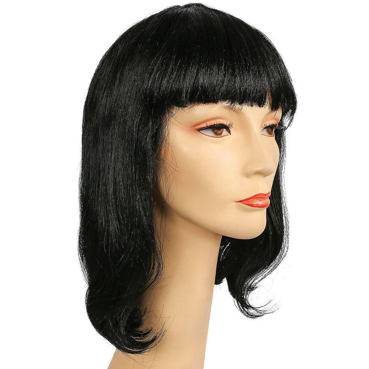 Stylish Page Black 40S Wig for Costume Parties Festivals Themed Events and Dress Up
