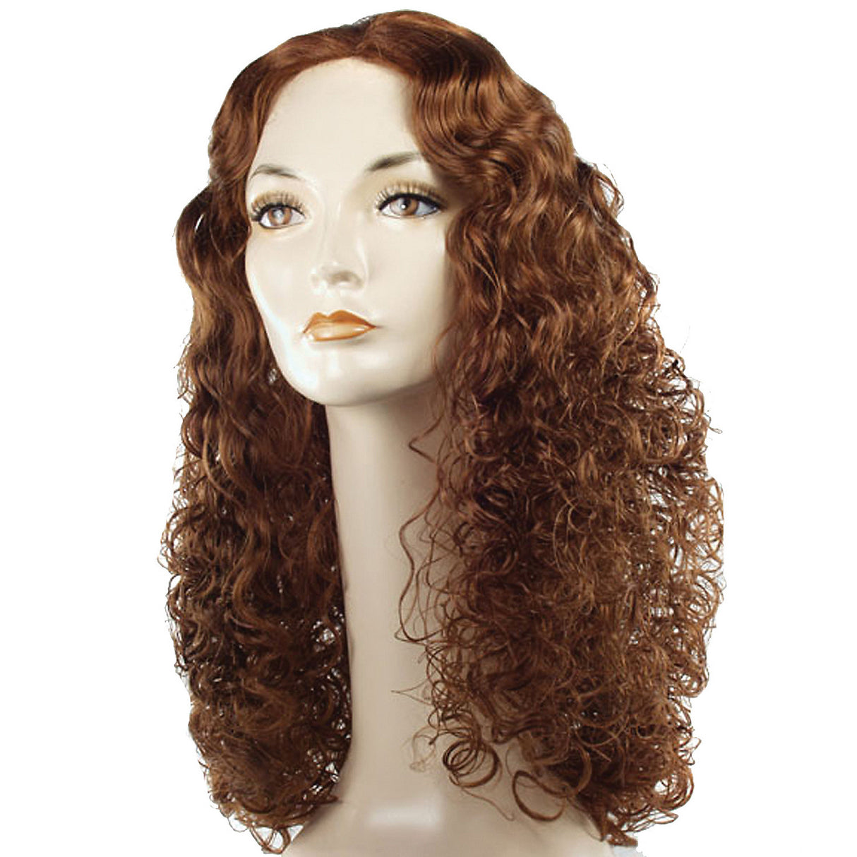 Synthetic Fiber Curly Wig for Gossiper Costume Parties and Disney Princess Events