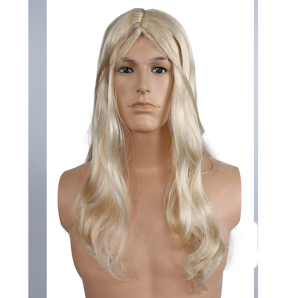 Premium John Smith Bargain Blonde Wig for 80s Glam Rock Parties and Costume Events
