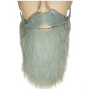 GOATEE MUSTACHE FULL GREY