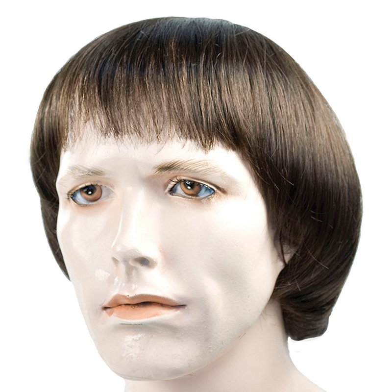 Authentic Mushroom Medium Brown Wig for Costume Parties Halloween Events and Themed Celebrations
