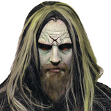 Rob Zombie Full Overhead Latex Halloween Mask Rock Star Costume Accessory