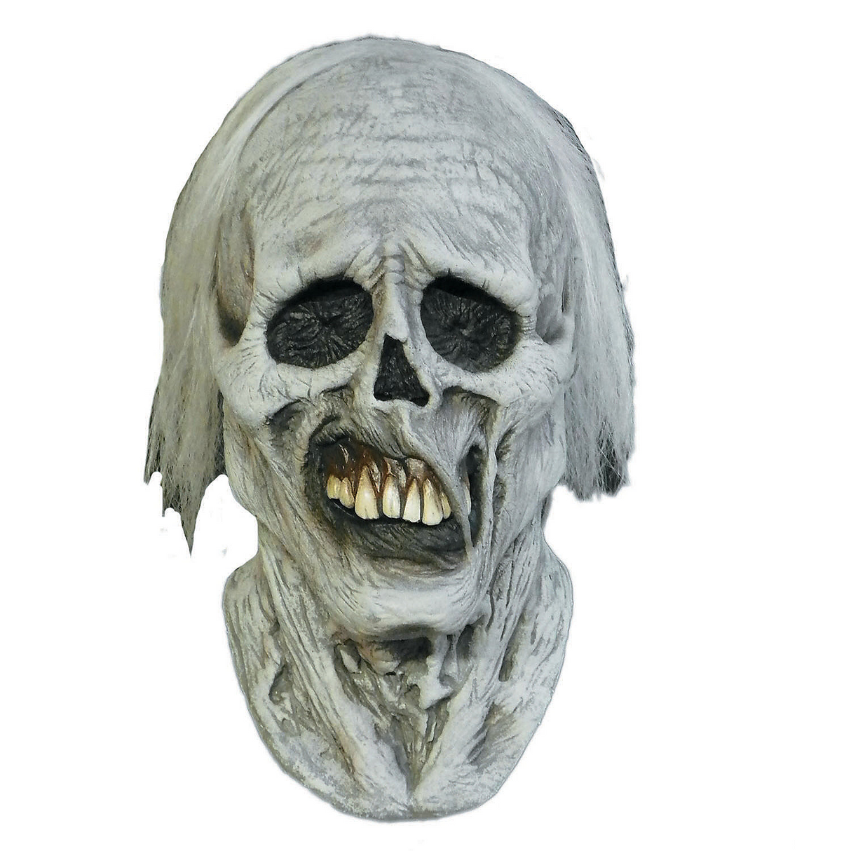 Zombie Mask Over-the-Head Latex Halloween Prop