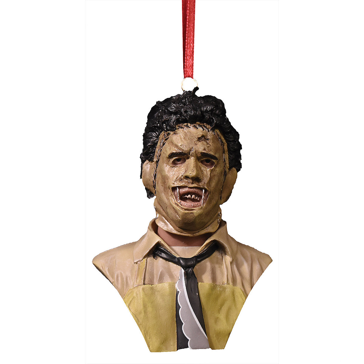 Texas Chainsaw Massacre Leatherface Ornament for Halloween Collectibles and Spooky Decorations