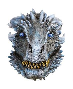 White Walker Dragon Full Over-the-Head Latex Mask – Game of Thrones Costume Accessory